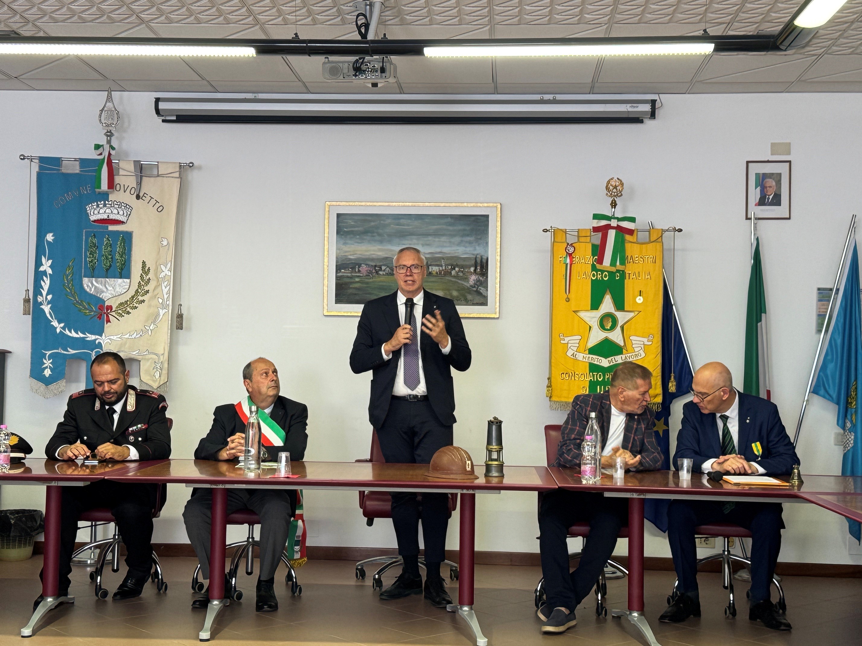MARCINELLE. BORDIN A POVOLETTO: ONORE SACRIFICIO DI CHI C'HA PRECEDUTI